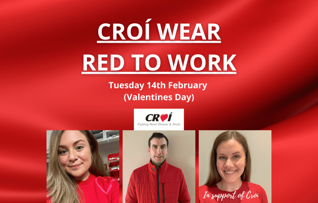 Croí Wear Red to Work • Croi Heart & Stroke Charity