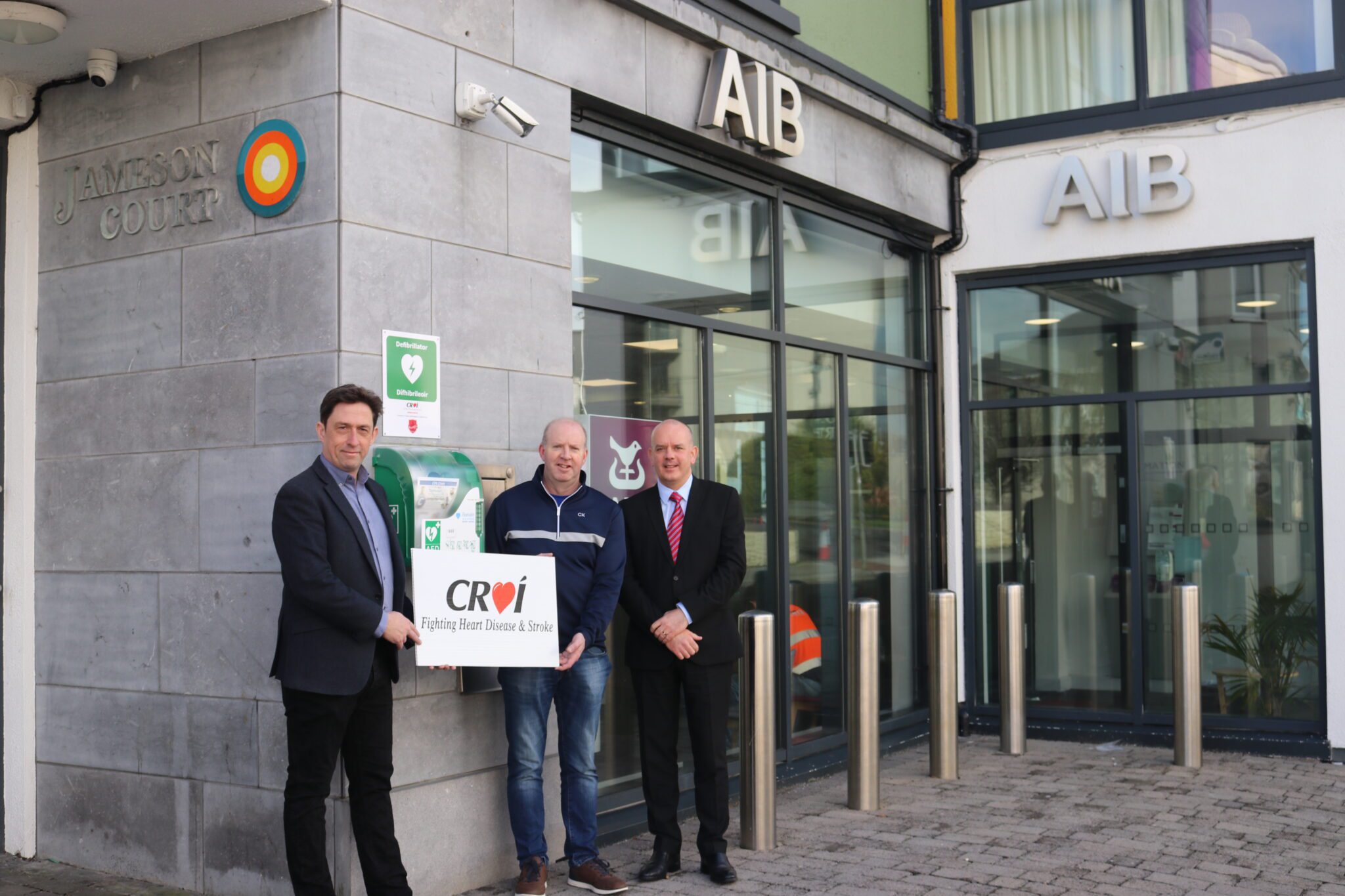 Another Automated External Defibrillator (AED) has been added to