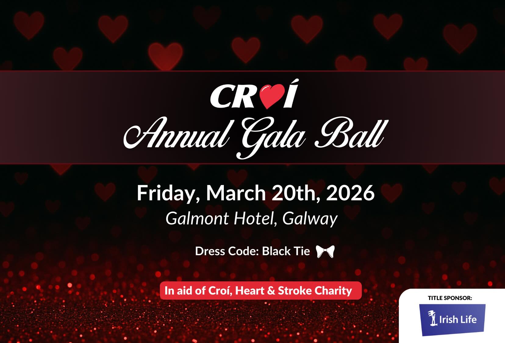 Croí Annual Gala Ball 2026 promotional image